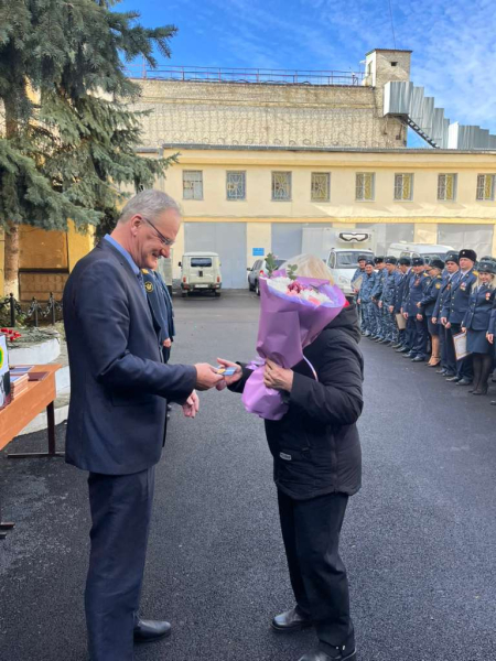 Торжественное мероприятие, посвященное Дню работников СИЗО и тюрем